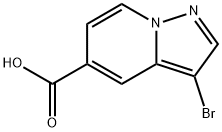 876379-79-2 3-bromoH-pyrazolo[1,5-a]pyridine-5-carboxylic acid