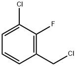 1-chloro-3-(chloromethyl)-2-fluorobenzene 구조식 이미지