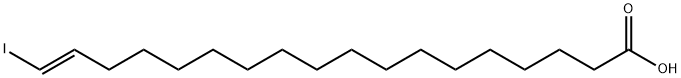 18-iodo-17-octadecenoic acid 구조식 이미지