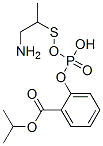 propan-2-yl 2-(amino-propan-2-ylsulfanyl-phosphoryl)oxybenzoate 구조식 이미지