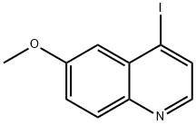 4-IODO-6-METHOXYQUINOLINE Structure