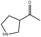 피롤리딘-3-YL-에타논 구조식 이미지