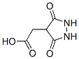 4-Pyrazolidineacetic  acid,  3,5-dioxo- Structure