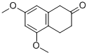 5,7-DIMETHOXY-2-TETRALONE Structure