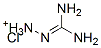 (diaminomethylideneamino)azanium chloride 구조식 이미지