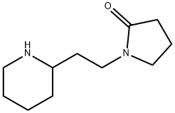 1-(2-PIPERIDIN-2-YL-ETHYL)-PYRROLIDIN-2-ONE 구조식 이미지