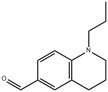 1-PROPYL-1,2,3,4-TETRAHYDRO-QUINOLINE-6-CARBALDEHYDE Structure