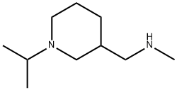 (1-ISOPROPYL-PIPERIDIN-3-YLMETHYL)-METHYL-AMINE 구조식 이미지