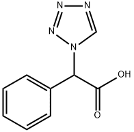 PHENYL(1H-TETRAZOL-1-YL)ACETIC ACID Structure