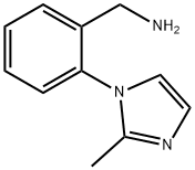 2-(2-Methyl-1H-imidazol-1-yl)benzylamine Structure