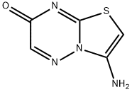 3-Amino-thiazolo[3,2-b][1,2,4]triazin-7-one 구조식 이미지
