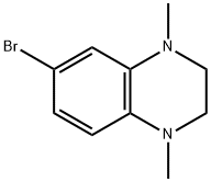 6-BROMO-1,4-DIMETHYL-1,2,3,4-TETRAHYDROQUINOXALINE Structure