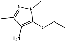 1H-Pyrazol-4-amine,  5-ethoxy-1,3-dimethyl- 구조식 이미지