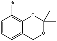 8-BROMO-2,2-DIMETHYL-4H-BENZO[1,3]다이옥신 구조식 이미지