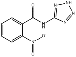 2-nitro-N-(1H-1,2,3,4-tetraazol-5-yl)benzenecarboxamide 구조식 이미지