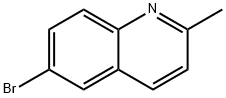 6-Bromo-2-methylquinoline Structure