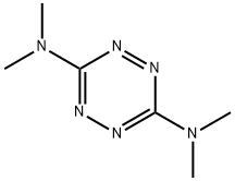 3,6-Bis(dimethylamino)-1,2,4,5-tetrazine 구조식 이미지