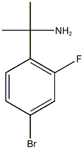 2-(4-Bromo-2-fluorophenyl)propan-2-amine Structure