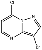 3-Bromo-7-chloropyrazolo[1,5-a]pyrimidine Structure