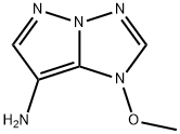 1H-Pyrazolo[1,5-b][1,2,4]triazol-7-amine,  1-methoxy- Structure