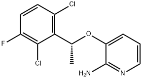 (R)-3-(1-(2,6-dichloro-3-fluorophenyl)ethoxy)pyridin-2-amine Structure