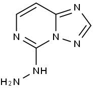 1-([1,2,4]TRIAZOLO[1,5-F]PYRIMIDIN-5-YL)HYDRAZINE Structure