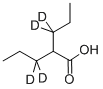 2-(PROPYL-1,1-D2)PENTANOIC-3,3-D2 ACID Structure