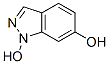 1H-인다졸-6-올,1-히드록시- 구조식 이미지