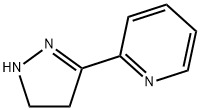 2-(4,5-디하이드로-1H-피라졸-3-일)피리딘 구조식 이미지