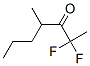 3-Heptanone,  2,2-difluoro-4-methyl- Structure