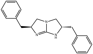 1H-IMidazo[1,2-a]iMidazole,2,3,5,6-tetrahydro-2,6-bis(phenylMethyl)-, (2S,6S)- Structure