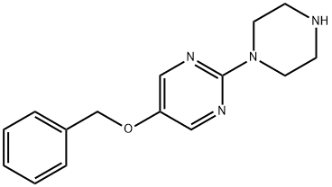 5-Benzyloxy-2-(1-piperazinyl)pyriMidine Structure