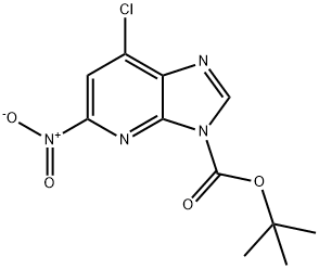 878011-44-0 3H-IMidazo[4,5-b]pyridine-3-carboxylic acid, 7-chloro-5-nitro-, 1,1-diMethylethyl ester