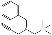 N-benzyl-N-(trimethylsilylmethyl)aminoacetonitrile 구조식 이미지