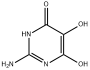 4(1H)-Pyrimidinone, 2-amino-5,6-dihydroxy- (9CI) 구조식 이미지