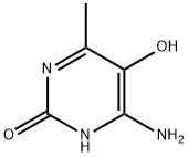 2(1H)-Pyrimidinone, 4-amino-5-hydroxy-6-methyl- (9CI) 구조식 이미지