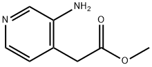 메틸2-(3-아미노피리딘-4-YL)아세테이트 구조식 이미지