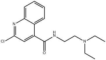 87864-14-0 2-Chloro-N-[2-(diethylamino)ethyl]-4-quinolinecarboxamide 