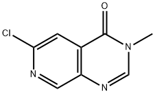 6-CHLORO-3-METHYLPYRIDO[3,4-D]PYRIMIDIN-4(3H)-ONE 구조식 이미지