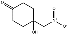 4-hydroxy-4-(nitromethyl)cyclohexanone Structure