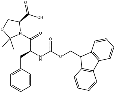 FMOC-PHE-SER(PSIME,MEPRO)-OH 구조식 이미지