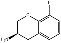 8-FLUORO-CHROMAN-3-YLAMINE HYDROCHLORIDE Structure