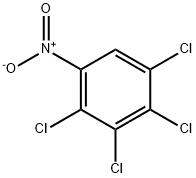 2,3,4,5-Tetrachloronitrobenzene 구조식 이미지