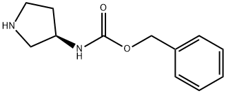 (R)-3-N-CBZ-AMINOPYRROLIDINE
 Structure