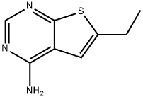 6-ETHYLTHIENO[2,3-D]PYRIMIDIN-4-AMINE Structure