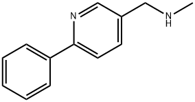 N-Methyl(6-phenylpyrid-3-yl)methylamine 구조식 이미지