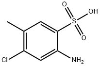 2-Amino-4-chloro-5-methylbenzenesulfonic acid Structure