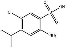 88-57-3 2-amino-4-isopropyl-5-chlorobenzenesulfonic acid