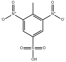 2,6-DINITROTOLUENE-4-설포닉산 구조식 이미지