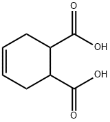 циклогекс-4-ен-1,2-дикарбоновая кислота структурированное изображение